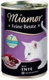 Miamor Feine Beute Ente 400 g - 12 St&uuml;ck, Nassfutter f&uuml;r: Katze