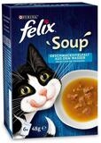 Felix Soup Geschmacksvielfalt aus dem Wasser 6 x 48 g, Nassfutter f&uuml;r: Katze