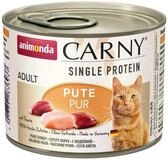 Animonda Carny Adult Single Protein Pute PUR 200 g - 6 St&uuml;ck, Nassfutter f&uuml;r:...