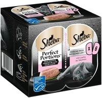 Sheba SHEBA&reg; PERFECT PORTIONS&trade; mit Lachs MSC 6 x 37,5g, Nassfutter f&uuml;r: Katze