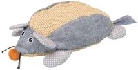 TRIXIE Pl&uuml;schmaus Sisalmaus XXL - natur/grau - 30 cm, Sisal, Stoff