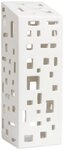 K&auml;hler Teelichthalter K&auml;hler Urbania Lichthaus High building H22 Keramik Wei&szlig;