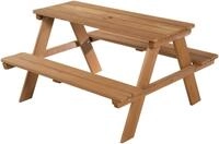 roba&reg; Kindersitzgruppe Picknick for 4 Outdoor Deluxe, Teakholz-Optik, mit