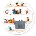 Boarti Wandregal Regal Fu&szlig;ball Kinder Toniebox Tonies Figuren, 1-tlg.