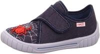 Hausschuh SUPERFIT "BILL, WMS: mittel", M&auml;dchen, Gr. 24, blau (blau spiderman),