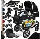 KESSER Kombi-Kinderwagen, 4in1 Loops Kinderwagen Komplettset auch als Buggy, Kinder