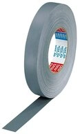 tesa Klebeband 50 Meter Gewebeband 4651 Premium 25mm - grau