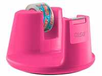 tesa Klebeband tesafilm® Tischabroller Compact 53823 pink