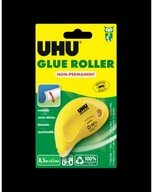 UHU Klebstoff Kleberoller Dry+Clean non-permanent