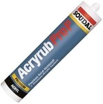 SOUDAL Maleracryl Soudal Acryl Acryrub pro P 310 ml weiss, (1-tlg)