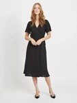 Vila Midikleid Lovie (1-tlg) Wickel-Design