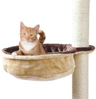 TRIXIE Kratzbaum-Liegemulde Kuschelsack f&uuml;r Kratzb&auml;ume - beige/braun - &oslash; 38 cm