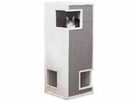 Trixie Cat Tower Gerardo 100cm weiß/grau