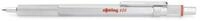 ROTRING Kugelschreiber Kugelschreiber 600 M silber silberfarben