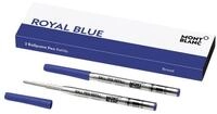 MONTBLANC Kugelschreiber Kugelschreibermine Royal Blue 128215 B blau 2 St&uuml;ck