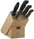 Zwilling Messerblock Messerblock ZWILLING VIER STERNE LBH 36x16x15 cm braun Messerset
