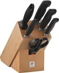Zwilling Messerblock ****VIER STERNE (7tlg), Natur