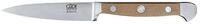 G&uuml;de Messer Solingen Spickmesser Alpha Birne, 10 cm - CVM-Messerstahl - Griffschalen