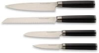 ECHTWERK Messer-Set Damaszenerstahl, 4tlg. (Set, 4-tlg), mit 67 Lagen gefertigt, HRC