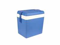 EDA Kühlbox Kühlcontainer in blau 24L aus Kunststoff Kühlbox mit Tragegriff,