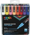 uni-ball Filzstift Fasermaler Uni Posca PC-3M 0,9-1,3mm sortiert VE=16 St&uuml;ck