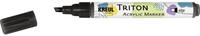 Kreul Flachpinsel Kreul Triton Acrylic Paint Marker schwarz
