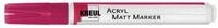 Kreul Marker Farb-Marker Acryl Matt Marker Medium, 2-4 mm