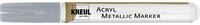 Kreul Acrylfarbe Kreul Acryl Metallic Marker Medium silber