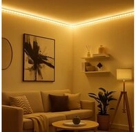 Paulmann Dekolicht, LED-Leuchtmittel fest verbaut, Warmwei&szlig;, LED Strip Lichtband