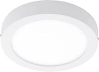 EGLO Aufbauleuchte Fueva-c, Leuchtmittel inklusive, Smart Home Deckenlampe &Oslash;22,5cm,