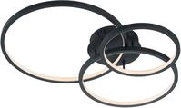 TRIO Leuchten LED Deckenleuchte Aaron, CCT - &uuml;ber Fernbedienung, Dimmfunktion,