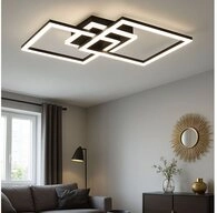 Reality Leuchten LED Deckenleuchte, LED-Leuchtmittel fest verbaut, Warmwei&szlig;,...