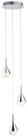 Brilliant Pendelleuchte Frizzante, LED fest integriert, Warmwei&szlig;, LED...