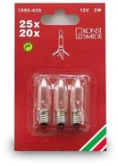 KONSTSMIDE LED-Lichterkette KONSTSMIDE 1095-030 Ersatzbirnen f&uuml;r 2032, 12V/3W, (3