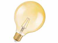 Osram LED-Leuchtmittel E27 VINTAGE LED LAMPE GLOBE FILAMENT, E27