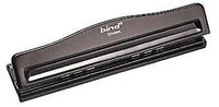 BIND Lochstanzer 1 Systemlocher T5005 f&uuml;r A5-A4 Formate schwarz, 2-, 4-, 6-