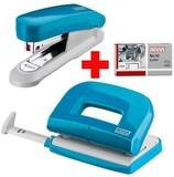 NOVUS Lochstanzer Evolution Twin Set fresh, Locher-Tacker-B&uuml;roset inkl....