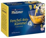 Me&szlig;mer Tee, Me&szlig;mer Fenchel Anis K&uuml;mmel Doppelkammerbeutel im Einzelkuvert 100g