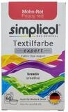 HEITMANN Textilfarbe Textilfarbe Expert Mohn-Rot 150g - Stofff&auml;rbemittel f&uuml;r