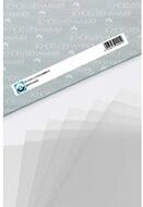 SCHOELLERSHAMMER Stumpenkerze Transparentpapier glama basic 110 g/qm, 250 Blatt