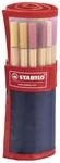 STABILO Fineliner STABILO point 88 Fineliner - 0,4 mm - 25er Rollset