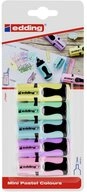 edding Marker Edding Mini Textmarker 7 5er-Blister sortiert pastell