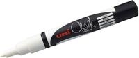 Faber-Castell Whiteboard Marker Kreidemarker Uni Chalk PWE-3MS 0,9-1,3mm wei&szlig;