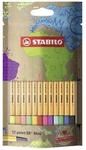 STABILO Fineliner STABILO point 88 Fineliner Mini - 0,4 mm - 12er Beutel
