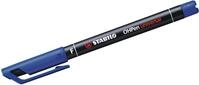 STABILO Marker 10 OHPen universal Folienstifte blau 0,7 mm permanent