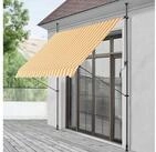 pro.tec Klemmmarkise &raquo;Stem&laquo; ohne Bohren Stahlgestell 200x120x220-309 cm...