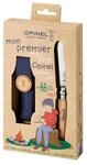 Opinel Universalmesser Opinel No 7 Set Kindermesser Buchenholz natur mit Etui +