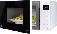 LG Mikrowelle MS 23 NECBW, Mikrowelle, 23 l, Smart Inverter Technologie, echte