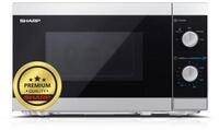 Sharp Mikrowelle, 800 Watt, 20 Liter, 5 Leistungsstufen