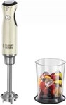 RUSSELL HOBBS Stabmixer Retro Vintage Cream Hand Blender Stabmixer wei&szlig;